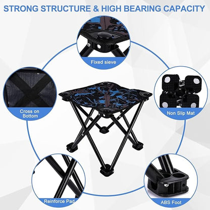 Pocket Chair for Camping, Backpacking, Hiking, Picnic, Garden