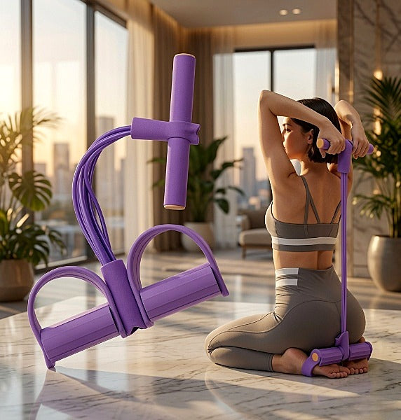 Gym resistance band for Abs, Legs, Arms, Full Body Workout (Men & Women)