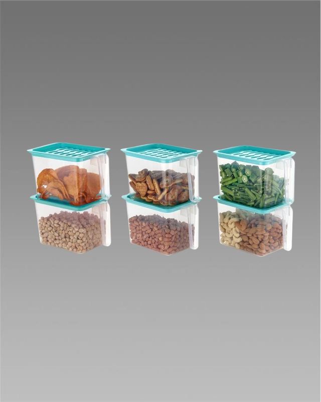 Unbreakable kitchen & Refrigerator storage Basket (Pack of 6)